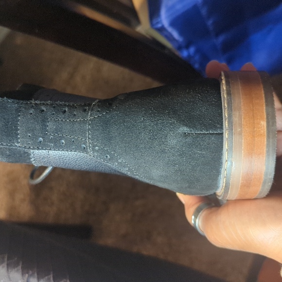 NWOB Men's Stacy Adams Wingtip Boots - Picture 7 of 11